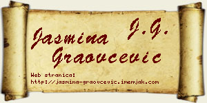 Jasmina Graovčević vizit kartica